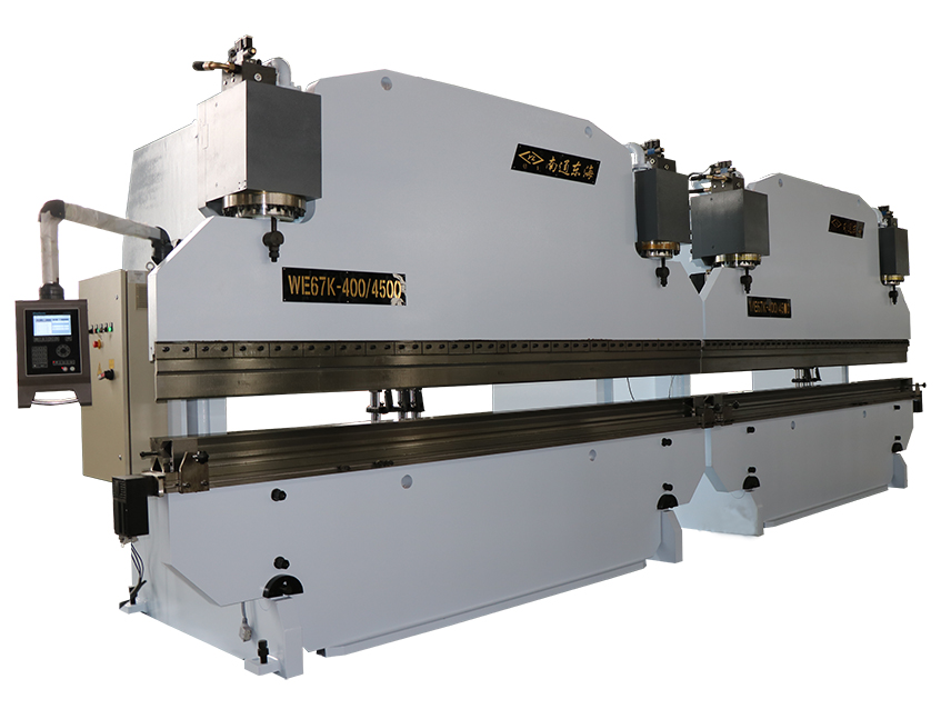 2xWE67K-400/5000 CNC Press Brake in Tandem